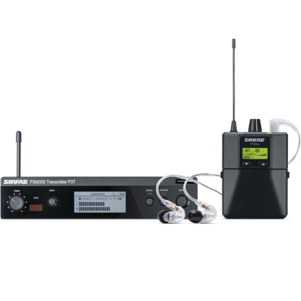 Shure-P3TRA215CL-Wireless-InEar-Monitoring