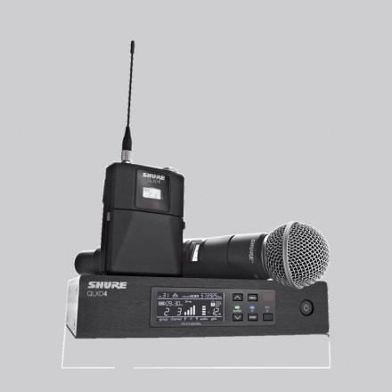 Shure-QLXD-ULXD-Nickel-Body-Wireless-System