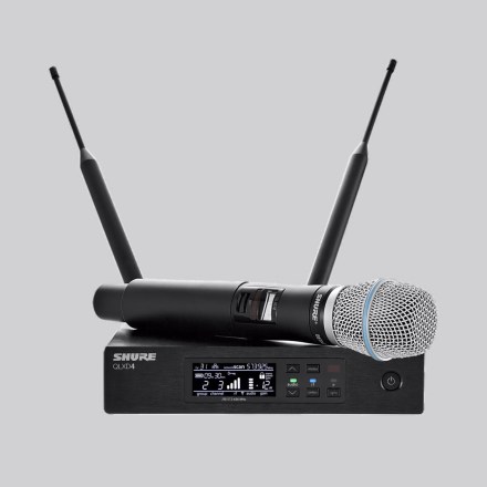 Shure-QLXD24-BETA87A-Wireless-System